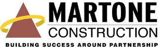 MARTONE CONSTRUCTION, BUILDING SUCCESS AROUND PARTNERSHIP logo