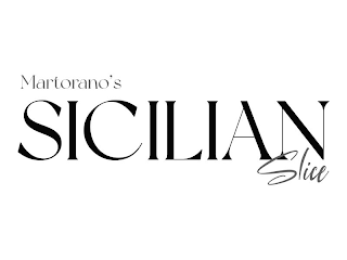 MARTORANO'S SICILIAN SLICE logo