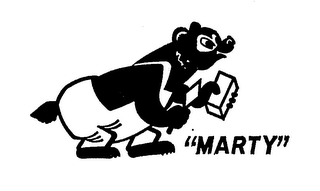 "MARTY" logo