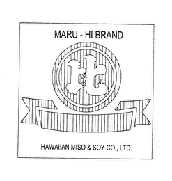 MARU - HI BRAND HAWAIIAN MISO & SOY CO., LTD logo