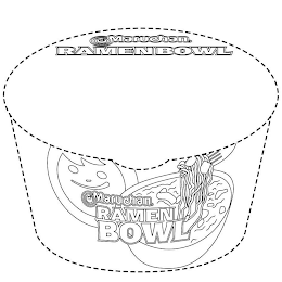 MARUCHAN. RAMEN BOWL MARUCHAN. RAMEN BOWL logo