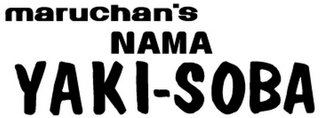 MARUCHAN'S NAMA YAKI-SOBA logo