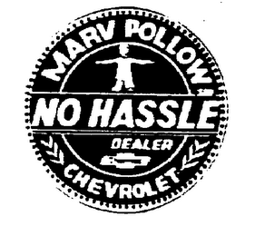 MARV POLLOW NO HASSLE CHEVROLET DEALER logo