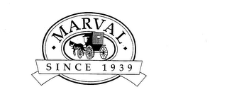 MARVAL SINCE 1939 logo