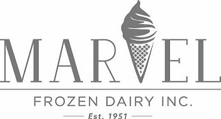 MARVEL FROZEN DAIRY INC. EST. 1951 logo