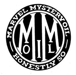 MARVEL MYSTERY OIL HONESTLY SO MM OIL logo