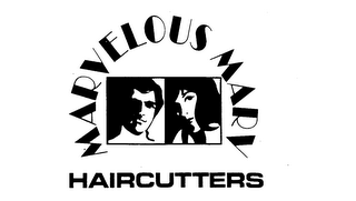 MARVELOUS MARV HAIRCUTTERS logo