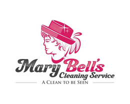 MARY BELL'S CLEANING SERVICE A CLEAN TO BE SEEN logo