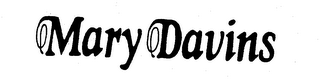 MARY DAVINS logo