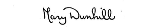 MARY DUNHILL logo