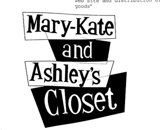 MARY-KATE AND ASHLEY'S CLOSET logo