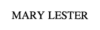 MARY LESTER logo