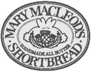 MARY MACLEOD'S SHORTBREAD HANDMADE ALL BUTTER logo