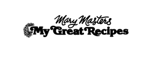MARY MASTERS MY GREAT RECIPES logo