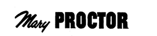 MARY PROCTOR logo