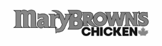 MARYBROWN'S CHICKEN logo