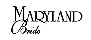 MARYLAND BRIDE logo