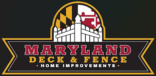 MARYLAND DECK & FENCE · HOME IMPROVEMENTS · logo