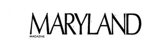MARYLAND MAGAZINE logo