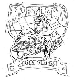 MARYLAND SPORT RIDERS M C logo