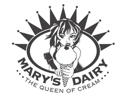 MARY'S DAIRY THE QUEEN OF CREAM logo