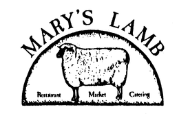 MARY'S LAMB RESTAURANT MARKET CATERING logo
