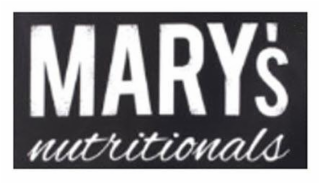 MARY'S NUTRITIONALS logo