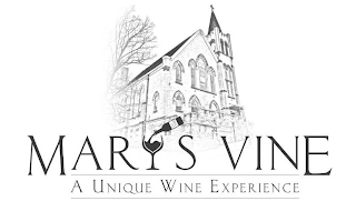 MARY'S VINE A UNIQUE WINE EXPERIENCE EST. 2018 logo