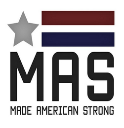 MAS MADE AMERICAN STRONG logo