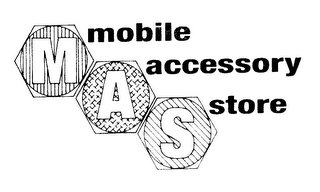 MAS MOBILE ACCESSORY STORE logo