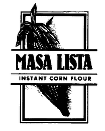 MASA LISTA INSTANT CORN FLOUR logo