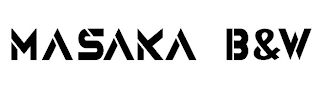 MASAKA B&W logo