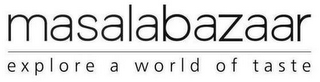 MASALABAZAAR EXPLORE A WORLD OF TASTE logo