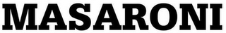 MASARONI logo