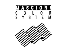 MASCIONI C O L O R S Y S T E M logo