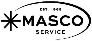 MASCO SERVICE EST. 1968 logo