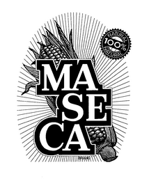 MASECA BRAND NATURAL 100% NATURAL logo
