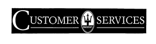 MASERATI CUSTOMER SERVICES logo