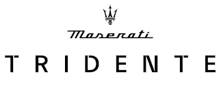 MASERATI TRIDENTE logo