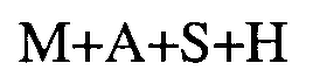 M+A+S+H logo