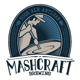 MASHCRAFT BREWING YOUR ALE ARTISAN logo