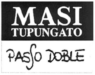 MASI TUPUNGATO PASSO DOBLE logo