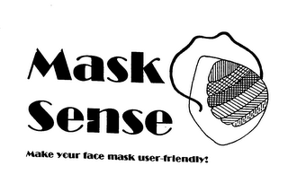 MASK SENSE MAKE YOUR FACE MASK USER-FRIENDLY! logo