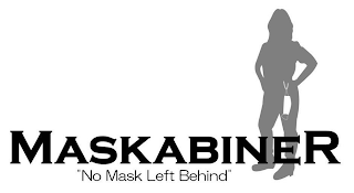MASKABINER "NO MASK LEFT BEHIND" logo