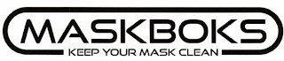 MASKBOKS KEEP YOUR MASK CLEAN logo