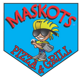 MASKOTS PIZZA & GRILL logo