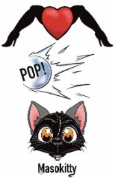 MASOKITTY POP! logo