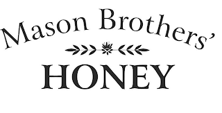 MASON BROTHERS' HONEY logo