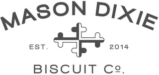 MASON DIXIE BISCUIT CO. EST. 2014 logo