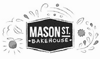MASON ST. · BAKEHOUSE · logo